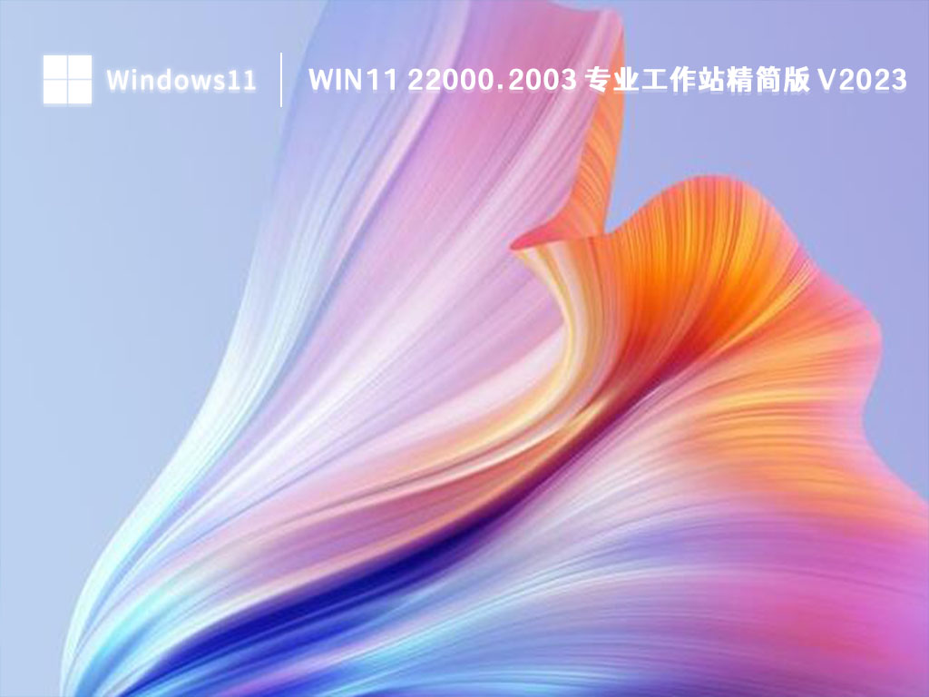 Win11 22000.2003 专业工作站精简版 V2024